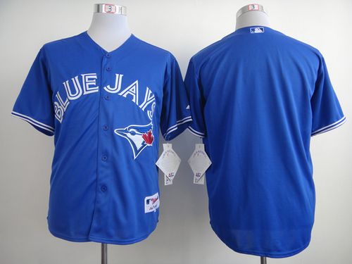 Blue Jays Blank Blue Alternate Cool Base 2012 Stitched MLB Jersey - Click Image to Close